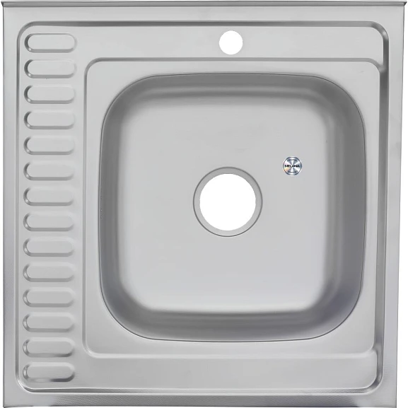 Кухонная мойка Melana 60*60 декор накладная прямоугольная с сифоном R