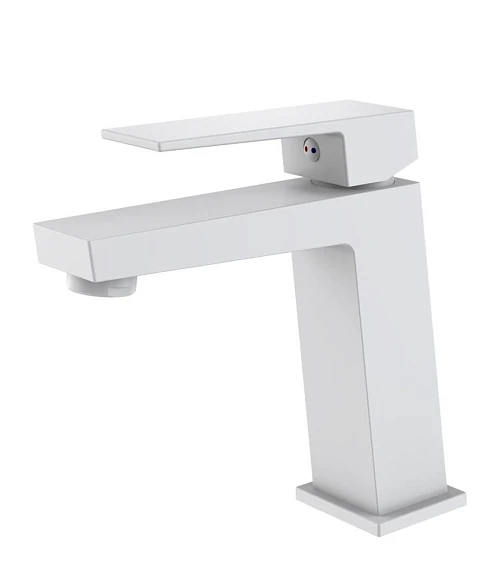 Смеситель Rush Thira TR3635-12White для раковины белый матовый