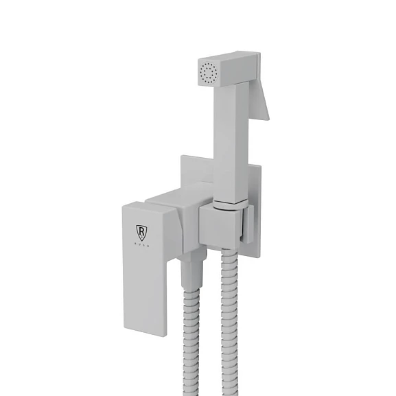 Гигиенический душ со смесителем Rush Thira TR3635-99White скрытый монтаж белый матовый