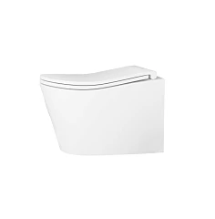 Подвесной унитаз D&K Bamberg DT1556516 36*52 безободковый Торнадо с крышкой-сиденьем микролифт