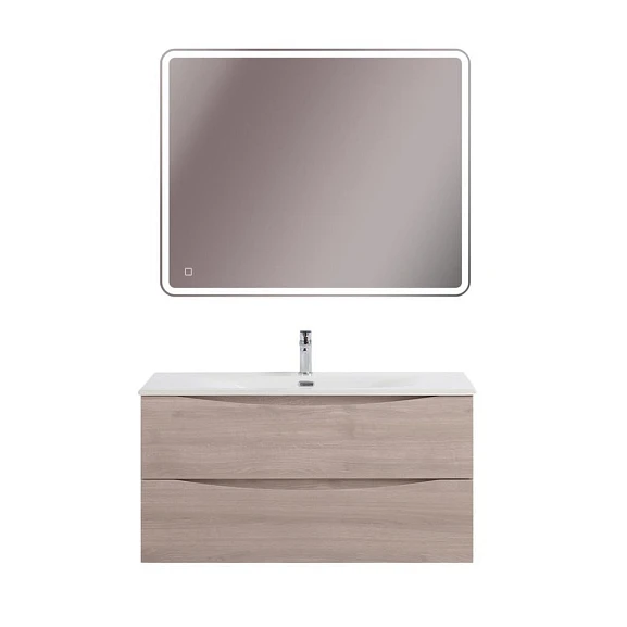 Комплект мебели BelBagno Marino-Cer-N 100 Rovere Grigio