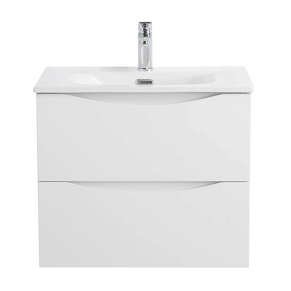 Тумба с раковиной BelBagno Marino-Cer-N 70 Bianco Lucido
