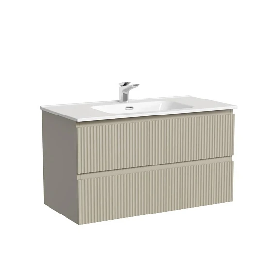 Тумба с раковиной Sancos Snob R 90 Beige Soft