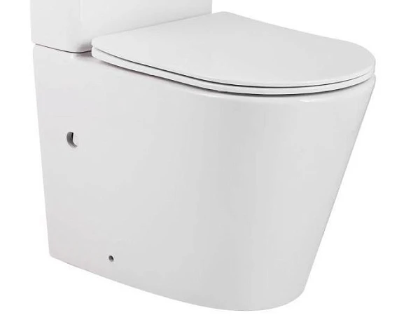 Чаша унитаза Prato Рим 6093А безободковая Торнадо с крышкой-сиденьем микролифт