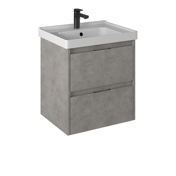 Тумба под раковину Briz Чикаго 60 бетон