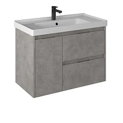 Тумба под раковину Briz Чикаго 90 бетон