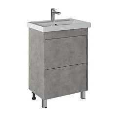 Тумба с раковиной Briz Риччи 60 бетон