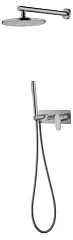 Душевой комплект Boheme Spectre 454-NB брашированный никель