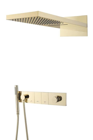 Душевой комплект Boheme Zodiac 132-G золото