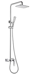 Душевая стойка Boheme Venturo 378 с изливом хром