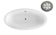Ванна акриловая Lumina 190х95 с аудиосистемой SSA и каркасом