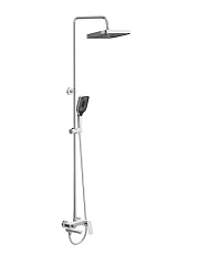 Душевая стойка BelBagno Due VSCM-CRM с изливом хром