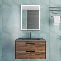 Комплект мебели Vincea Chiara 2D 80 дуб чарльстон (серая раковина)