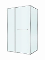Душевой уголок Cezares Lux 120*100*195 профиль хром без поддона