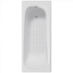 Чугунная ванна Delice Continental 150х70 с антискользящим покрытием (комплект)