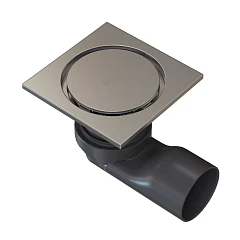 Душевой трап Knotlor Кор/Core SDSC100BS матовая сталь