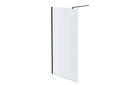 Душевая перегородка Aquatek Walk-in AQ WIW 08020GM 80*200 с держателем L/R профиль оружейная сталь без поддона