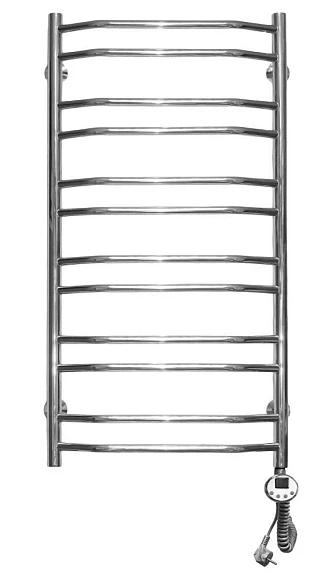 Электрический полотенцесушитель Domoterm Лаура П12 50*100 R с ТЭНом хром