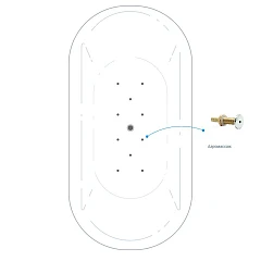 Аэромассажная система flat