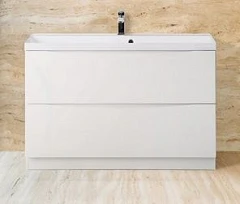 Тумба с раковиной BelBagno Marino 90 Bianco Lucido напольная