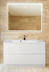 Комплект мебели BelBagno Marino 100 Bianco Lucido напольный