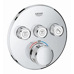 Внешняя часть для термостата Grohe Grohtherm SmartControl 29121000 для ванны и душа хром