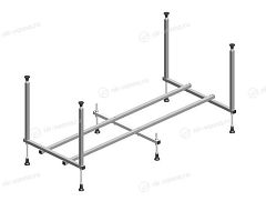 Каркас для ванны Alex Baitler Orta 170х92 L/R с заклепками (приобретается в комплекте с ванной)