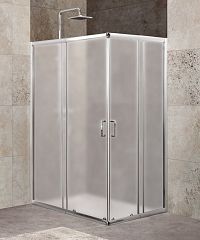 Душевой уголок BelBagno UNIQUE-AH-2-100/115-75/90-P-Cr 100-115*75-90*190 L/R без поддона