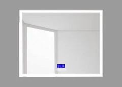 Зеркало BelBagno SPC-GRT-1000-800-LED-TCH-RAD 100*80 с bluetooth, радио, цифровым термометром