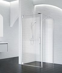 Душевой уголок BelBagno MARMI-AH-1-100/80-C-Cr 100*80*195 L/R без поддона