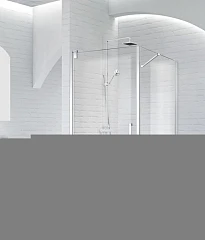 Душевой уголок BelBagno MARMI-AH-1-70/80-C-Cr 70*80*195 L/R без поддона