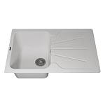 Кухонная мойка Uperwood Quartz UPD-04 78х51 белая матовая Кухонная мойка Uperwood Quartz UPD-04 78х51 белая матовая