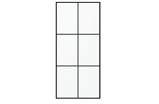 Bravat Душевая перегородка Black Line 90*195 BG090.5413B без поддона