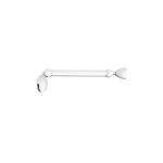 Держатель Ravak Supernova VSK2 белый короткий Держатель Ravak Supernova VSK2 белый короткий