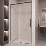 Набор фурнитуры и профиля Vincea Stella KD-VDS-1ST160GM для душевых ограждений вороненая сталь