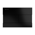 Клавиша смыва Knotlor Vitality BIS103BL черная матовая