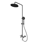 Душевая стойка Splenka S53.24.09 с изливом графит Душевая стойка Splenka S53.24.09 с изливом графит