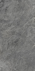 Керамогранит Kerranova Krater K-2212/SR 60*120 темно-серый структурированный