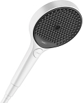 Душевая лейка Hansgrohe Rainfinity 130 26864700 3 режима белая матовая Душевая лейка Hansgrohe Rainfinity 130 26864700 3 режима белая матовая