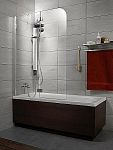 Шторка на ванну Radaway Torrenta PND 101*150 L прозрачное стекло Шторка на ванну Radaway Torrenta PND 101*150 L прозрачное стекло
