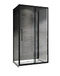 Душевой уголок ABBER Schwarzer Diamant П-образный AG30170BH-S50B-S50B 170*50*195 L/R без поддона Душевой уголок ABBER Schwarzer Diamant П-образный AG30170BH-S50B-S50B 170*50*195 L/R без поддона