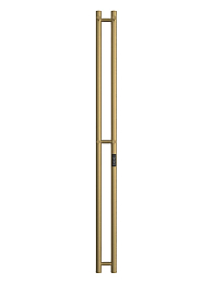 Электрический полотенцесушитель Двин X-2 neo 8*120 L/R золотой матовый
