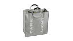 Корзина для белья Fixsen Loft Style FX-1021 51*22 с алюминиевыми ручками серая Корзина для белья Fixsen Loft Style FX-1021 51*22 с алюминиевыми ручками серая