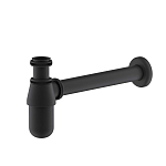 Сифон для раковины Timo 960/03L черный матовый Сифон для раковины Timo 960/03L черный матовый