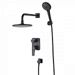 Душевой комплект Lemark Bronx LM3729BL скрытый монтаж черный Душевой комплект Lemark Bronx LM3729BL скрытый монтаж черный