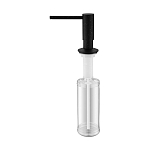 Дозатор Paulmark Decus D004-418 встраиваемый черный металлик Дозатор Paulmark Decus D004-418 встраиваемый черный металлик