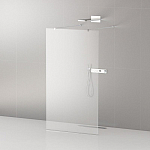 Душевая перегородка Cezares LIBERTA-L-2-80-120-C-Cr Walk-in 80*120*195 L/R с возможностью двустороннего входа без поддона Душевая перегородка Cezares LIBERTA-L-2-80-120-C-Cr Walk-in 80*120*195 L/R с возможностью двустороннего входа без поддона