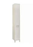 Шкаф-колонна Aquaton Леон Н 30 дуб белый L/R