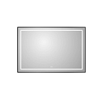 Зеркало BelBagno Kraft SPC-KRAFT-1200-800-LED-TCH-WARM-NERO 120*80 черное с Led-подсветкой и функцией антизапотевания Зеркало BelBagno Kraft SPC-KRAFT-1200-800-LED-TCH-WARM-NERO 120*80 черное с Led-подсветкой и функцией антизапотевания