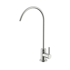 Кран без смешивания Splenka S249.60.05 с функцией подключения фильтра сатин